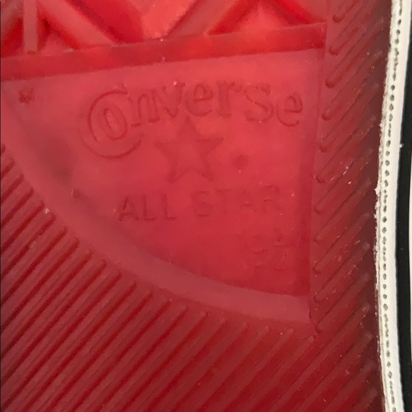 White Converse Chuck Taylor All Star High-Tops - Picture 5 of 6